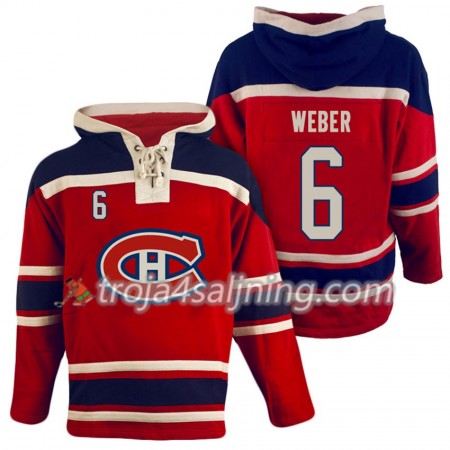 Montreal Canadiens Shea Weber 6 Röd Sawyer Hooded Sweatshirt - Herr